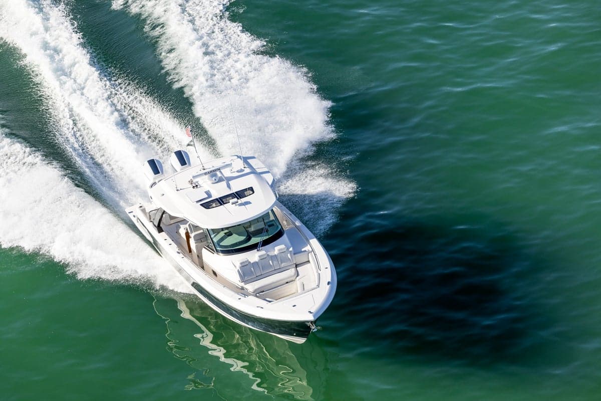 43 LS - Aerial Image - Open Bow Seating