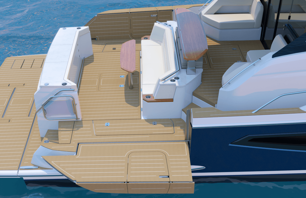 EX60 Aft Advenutre Alfresco Breakfast Bar Module