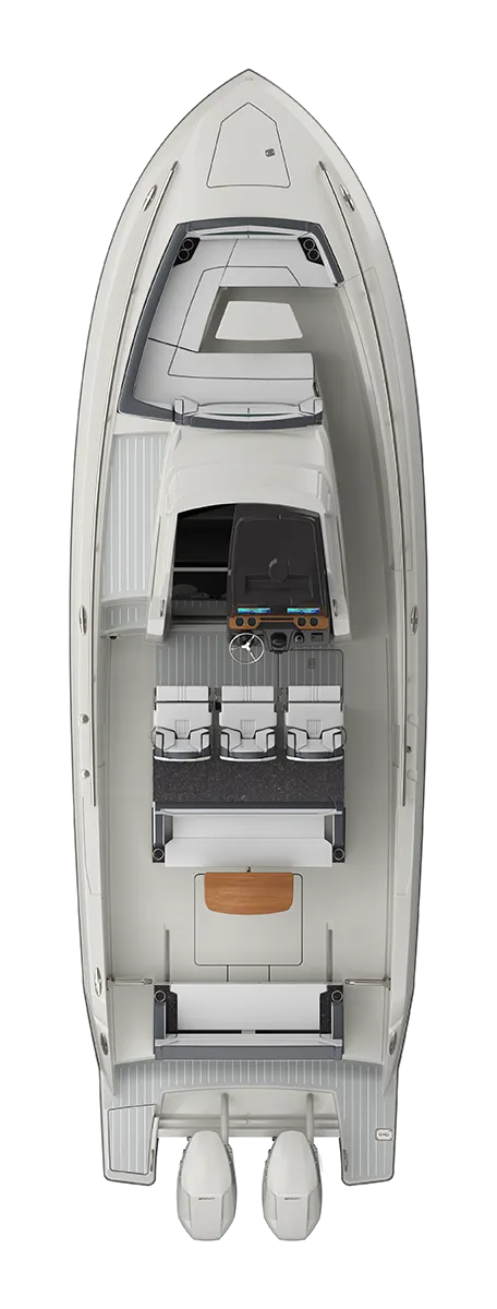 STANDARD EXTERIOR PLAN VIEW WITHOUT HARDTOP