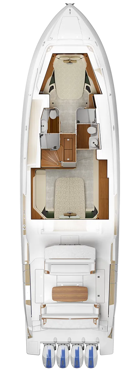 56 LS Interior Plan View