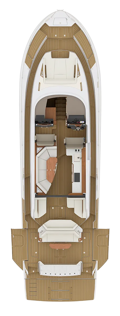 ALFRESCO SEATING MODULE AND AFT ADVENTURE MODULE
