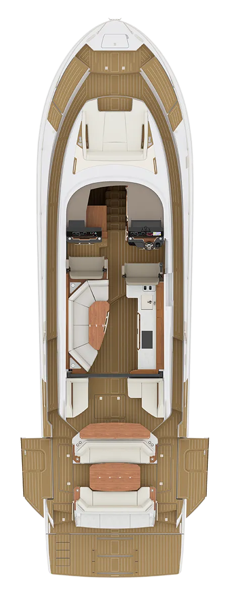 ALFRESCO BREAKFAST BAR MODULE AND AFT LOUNGE MODULE